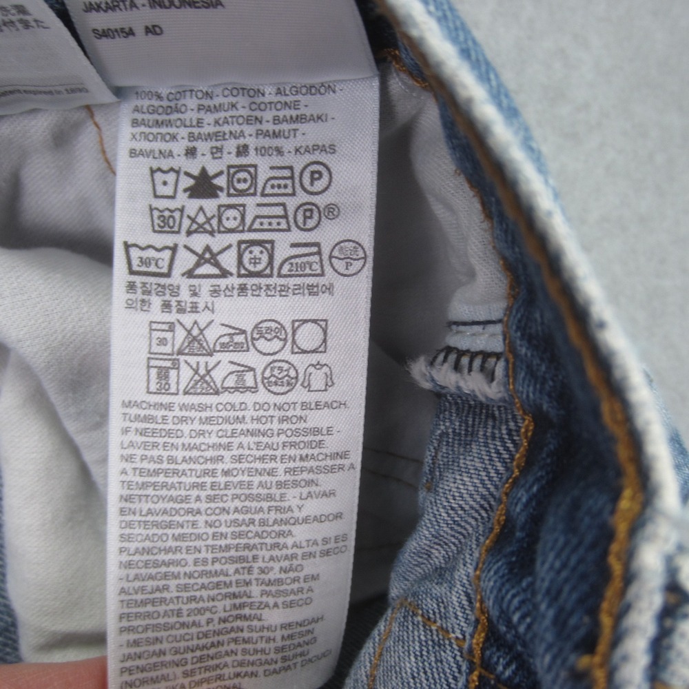 Levis 550 Jeans‎ Mens 40x30 Blue  Relaxed Fit Straight Denim - Picture 15 of 16